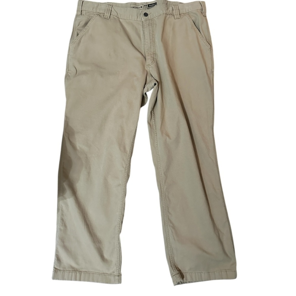 Carhartt Men's Relaxed Fit Twill Utility Work Pant Size 40x30 - Picture 2 of 5